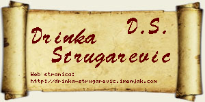 Drinka Strugarević vizit kartica